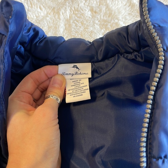 Toddler vest Navy Blue Puffer - Picture 4 of 6